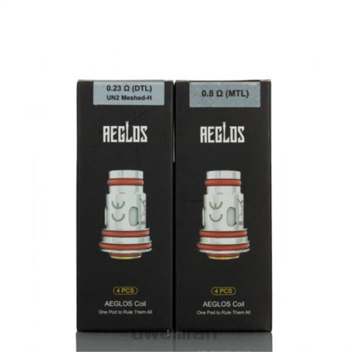 UWELL AEGLOS کویل | بسته 4 عددی p1 un2 meshed-h 0.6 اهم 6DRV270 | UWELL ONLINE SHOP
