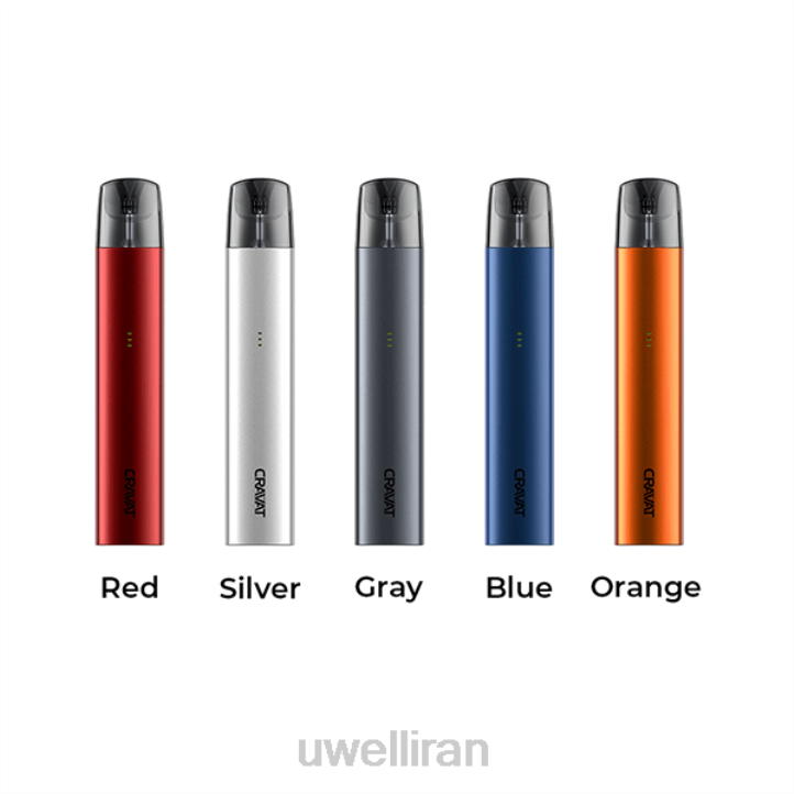 UWELL CRAVAT سیستم غلاف نارنجی 6DRV77 | ویپ UWELL قیمت