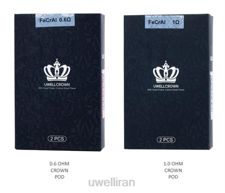 UWELL CROWN غلاف (بسته 2 عددی) 0.6 اهم 6DRV265 | UWELL پاد