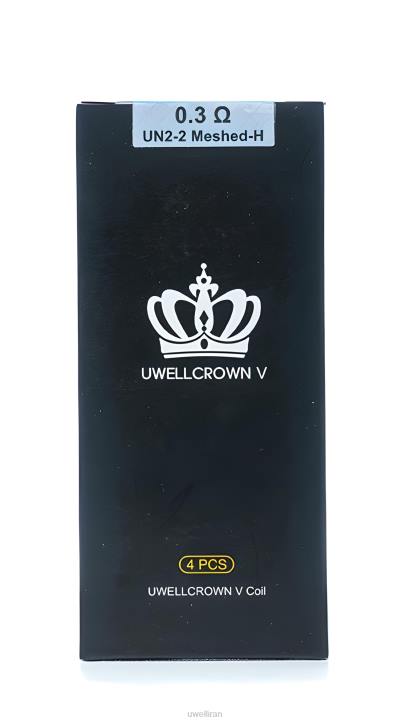 UWELL CROWN V سیم پیچ | بسته 4 عددی un2 مش 0.23 اهم 6DRV67 | ویپ UWELL قیمت