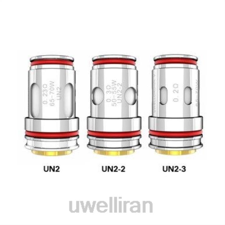 UWELL CROWN V سیم پیچ | بسته 4 عددی un2-2 مش 0.3 اهم 6DRV68 | ویپ UWELL