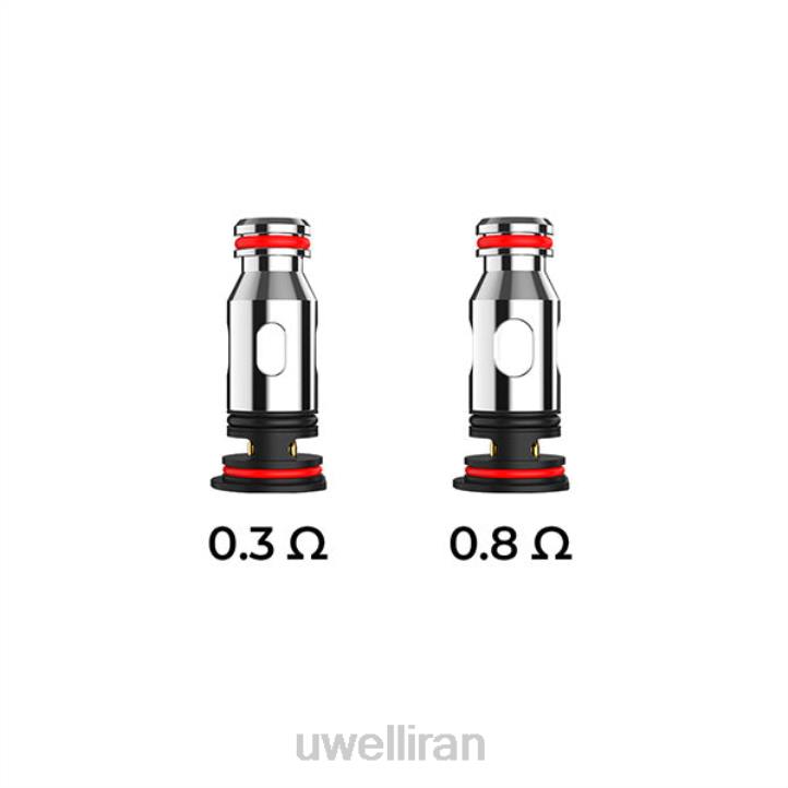 UWELL PA کویل های جایگزین 0.8 اهم (4 بسته) 6DRV83 | UWELL VAPE PRICE