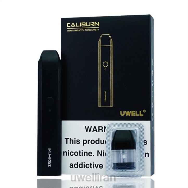 UWELL CALIBURN کیت دستگاه غلاف سیاه 6DRV70 | UWELL ONLINE SHOP