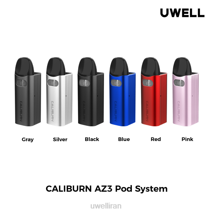 UWELL CALIBURN AZ3 کیت (سیستم غلاف) خاکستری 6DRV146 | UWELL قیمت
