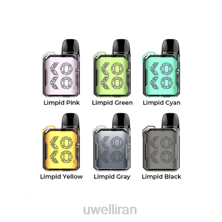 UWELL CALIBURN GK2 کیت غلاف شفق قطبی سبز 6DRV97 | ویپ UWELL قیمت