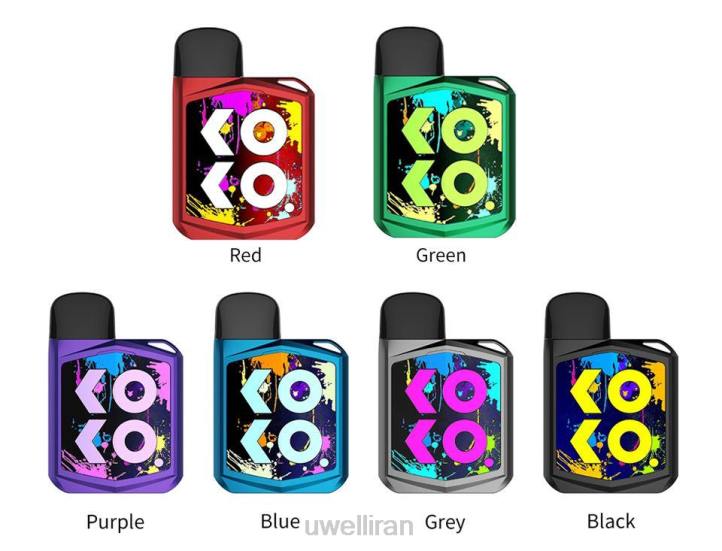 UWELL CALIBURN KOKO PRIME کیت غلاف 15 وات خاکستری 6DRV180 | UWELL ONLINE SHOP