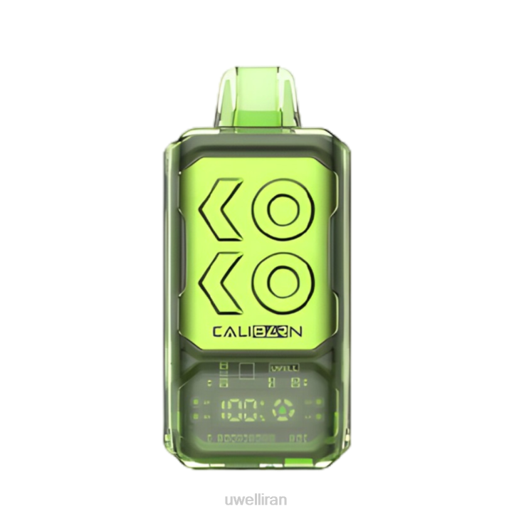 UWELL CALIBURN ویپ یکبار مصرف bar s18000 سیب دوتایی 6DRV304 | UWELL VAPE FLAVOURS