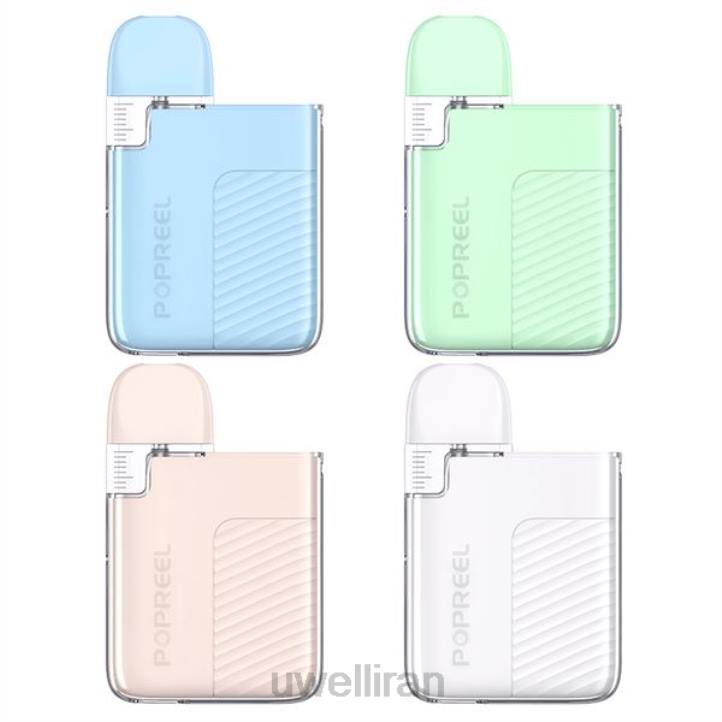 UWELL POPREEL PK1 کیت غلاف | 520mah شیر سفید 6DRV54 | UWELL VAPE FLAVOURS